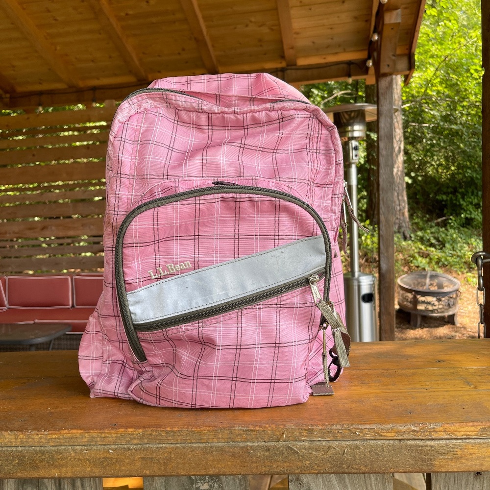 L. L. Bean women’s pink backpack